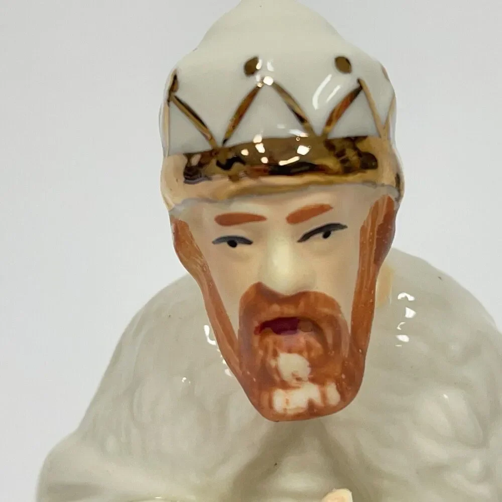 Home for the Holidays Wiseman Porcelain Nativity Replacement Figure‎ 6 1/2